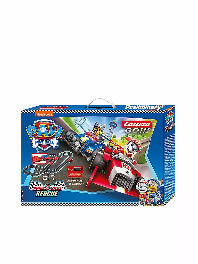 CARRERA | Go!!! - Paw Patrol - Ready , Race & Rescue | keine Farbe