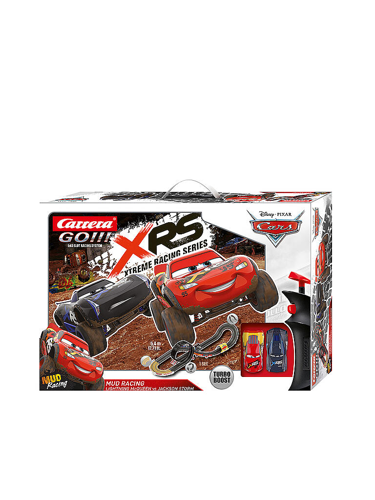 CARRERA | Go!!! Rennbahn - Disney Pixar Cars - Mud Racing | keine Farbe