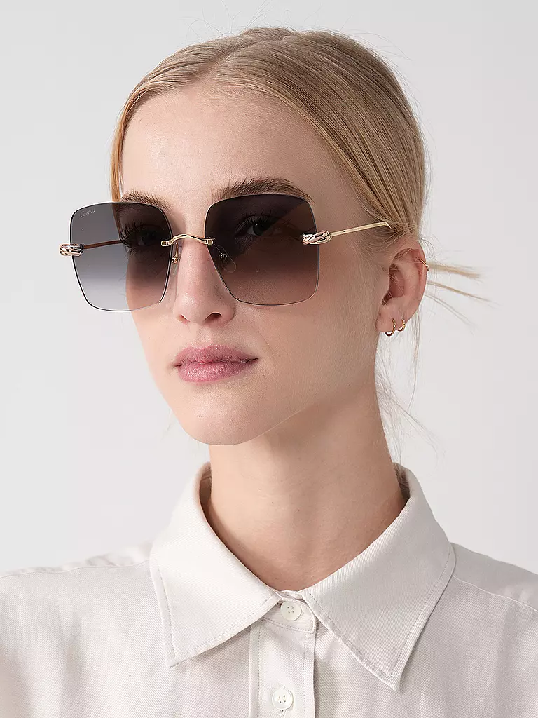 CARTIER | Sonnenbrille CT0508S | gold