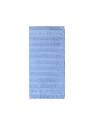 CAWÖ | Duschtuch NOBLESSE 80x160cm Natur | hellblau
