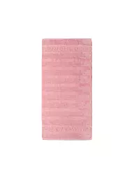 CAWÖ | Duschtuch NOBLESSE 80x160cm Natur | rosa