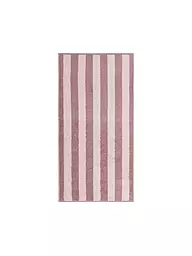 CAWÖ | Duschtuch PURE STRIPES 80x150cm Basalt | rosa