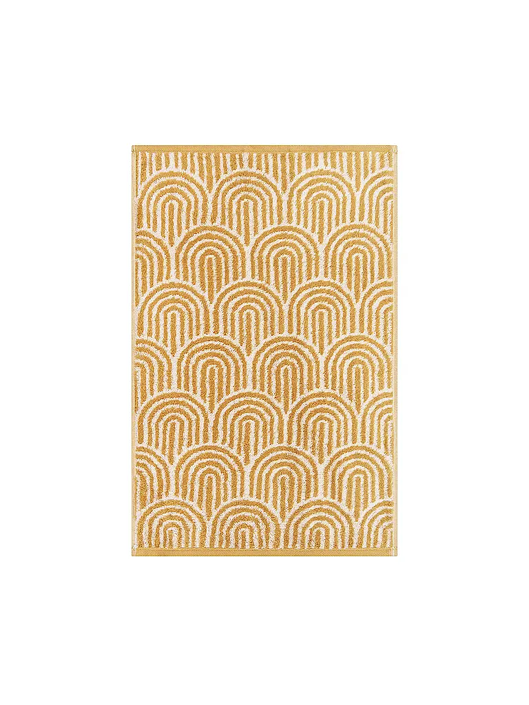 CAWÖ | Gästetuch 30x50cm MAISON Gold | gelb
