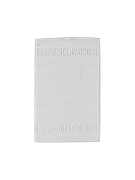 CAWÖ | Gästetuch NOBLESSE 30x50cm Mittelblau | weiss