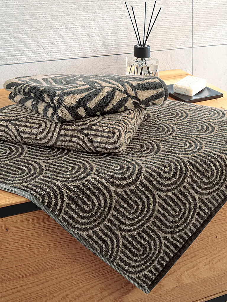 CAWÖ | Handtuch 50x100cm MAISON Basalt | grau