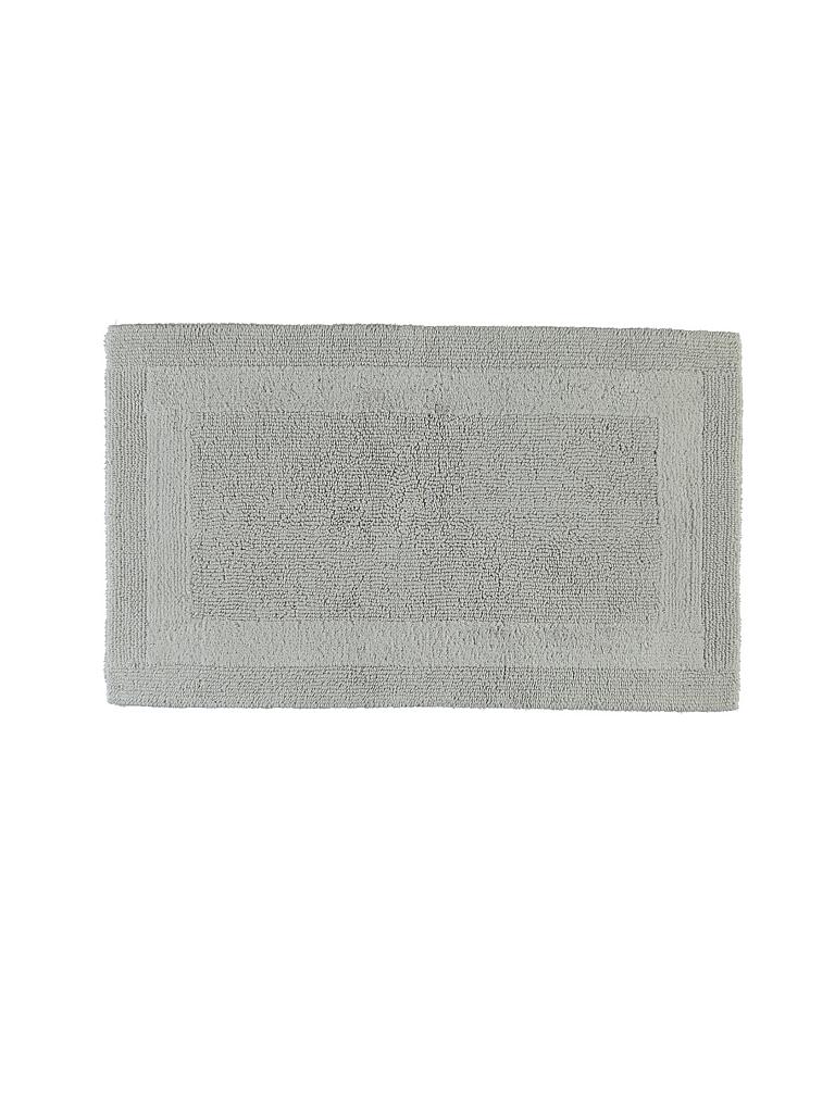 CAWÖ | Luxus Badteppich 1000 60x60cm (Silber) | grau