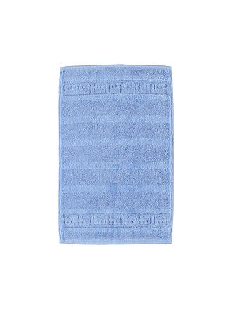 CAWÖ | Gästetuch NOBLESSE 30x50cm Mittelblau