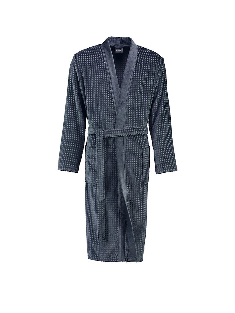 CAWÖ Herren-Kimonomantel (Anthrazit) grau | 50