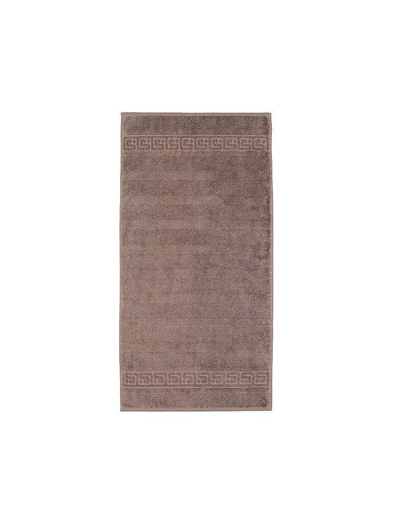Duschtuch NOBLESSE 80x160cm Walnuss braun baby