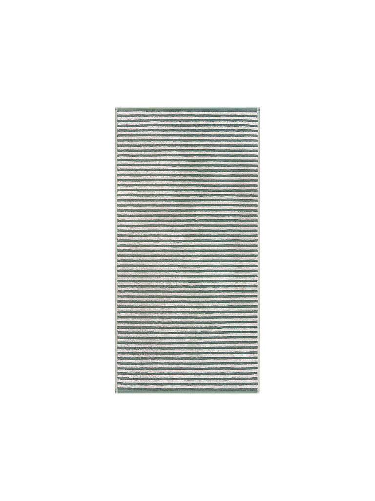 CAWÖ Duschtuch 70x140cm CLUB STRIPES Eukalyptus hellgrün