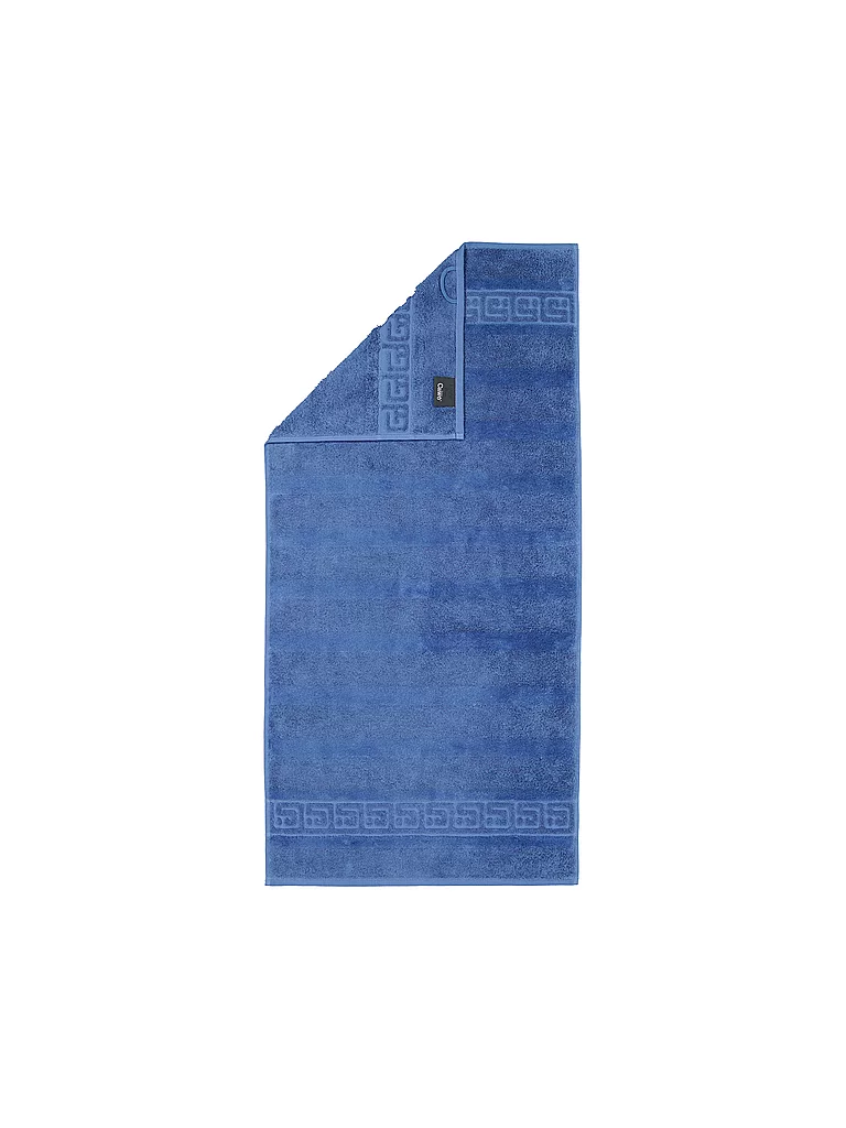 CAWÖ Drap de douche NOBLESSE 80x160cm Saphir bleu