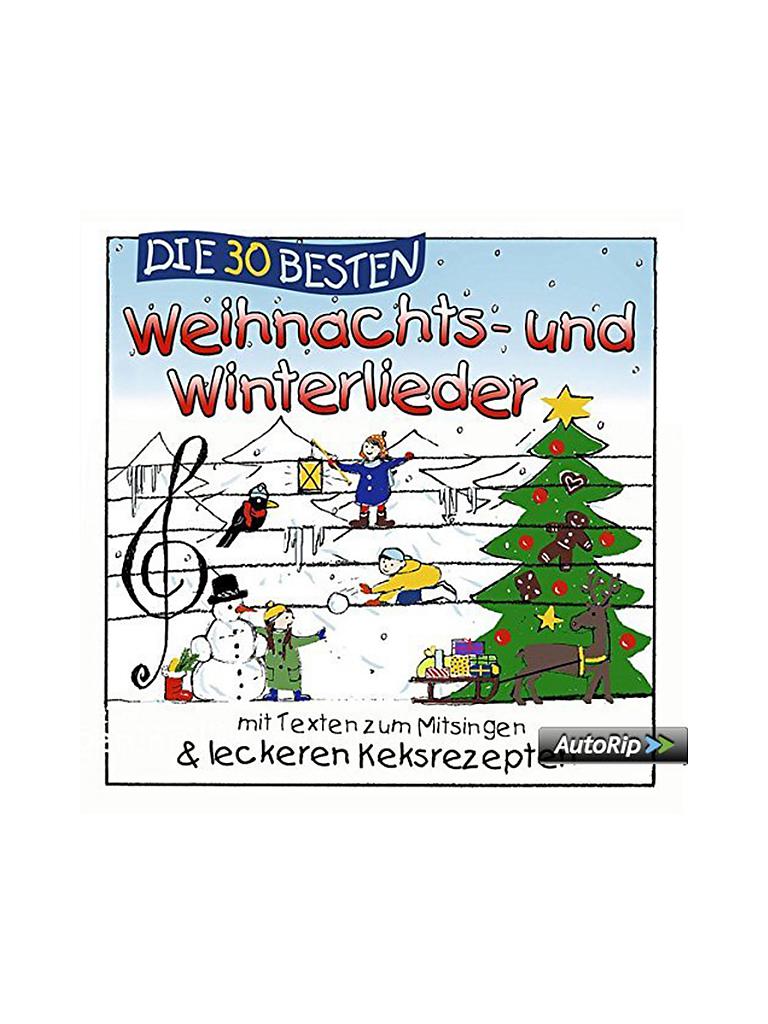 CD HÖRBUCH | Die 30 besten Weihnachts- und Winterlieder mit Texten zum Mitsingen (Audio CD) | keine Farbe
