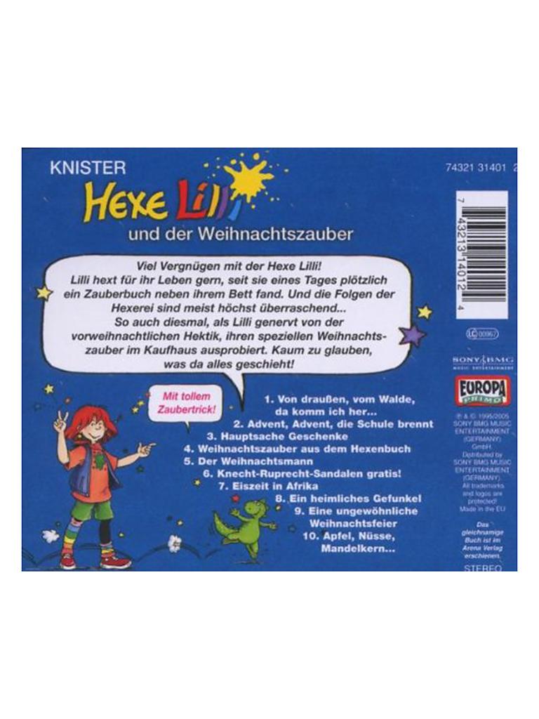 CD HÖRBUCH | Hörbuch - Hexe Lilli-und der Weihnachtszauber  | transparent