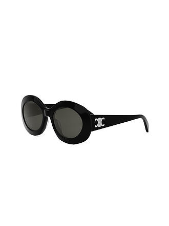 CELINE | Triomphe schwarze runde Sonnenbrille