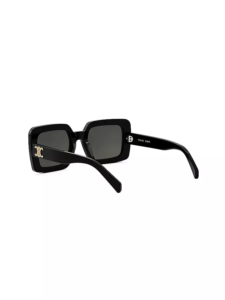 CELINE | Triomphe schwarze eckige Sonnenbrille | schwarz
