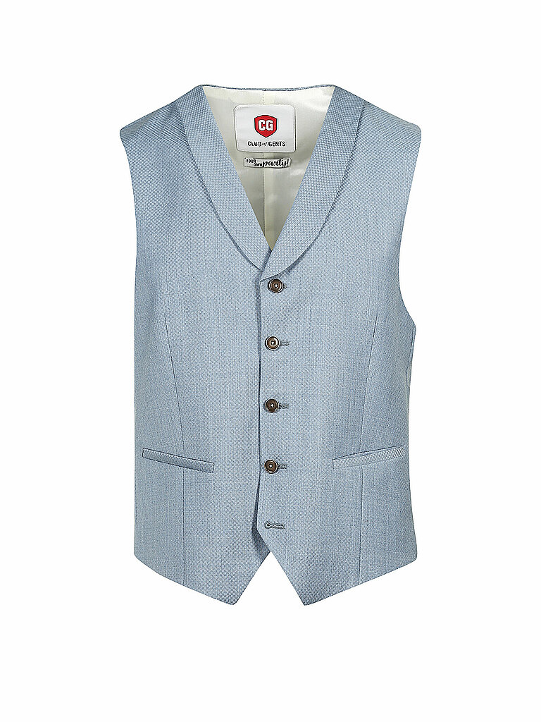 Anzugweste Slim Fit PHILIPP hellblau 50 herren