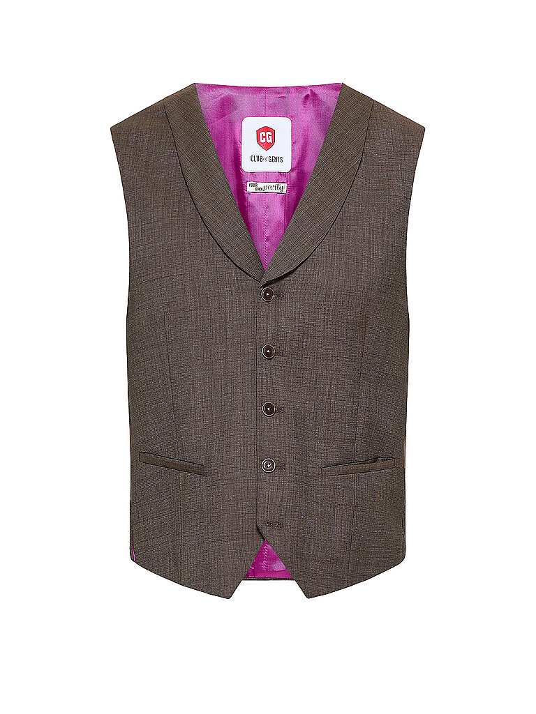 Anzugweste Slim Fit PHILLIP braun 98 herren
