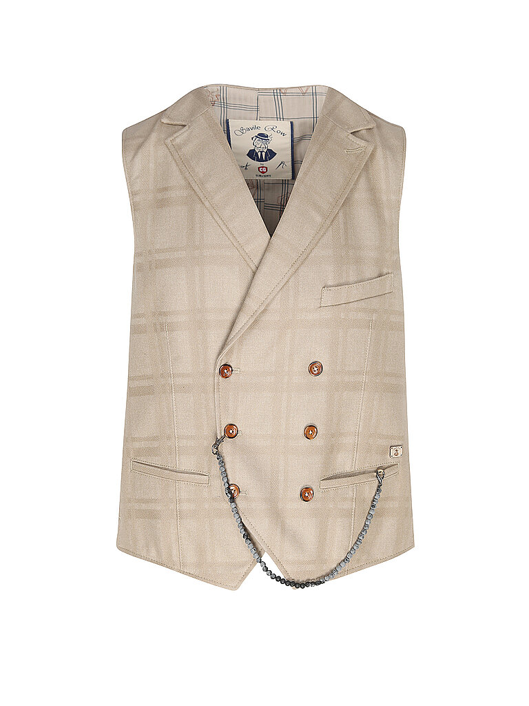 Anzugweste MATHEW beige 50 herren