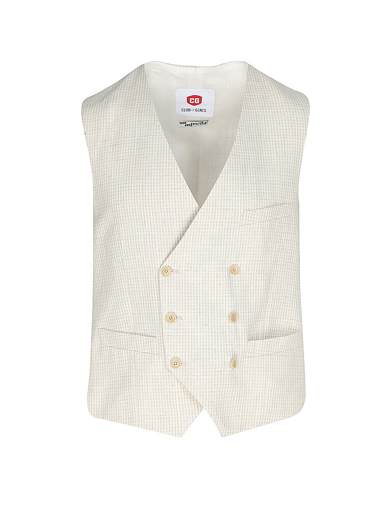 CG - CLUB OF GENTS Anzugweste  beige | 94