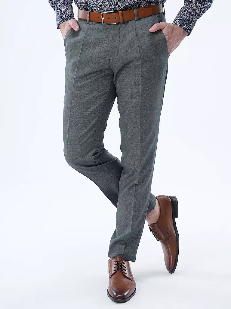 CG - CLUB OF GENTS | Anzughose Slim Fit PASCAL | grün