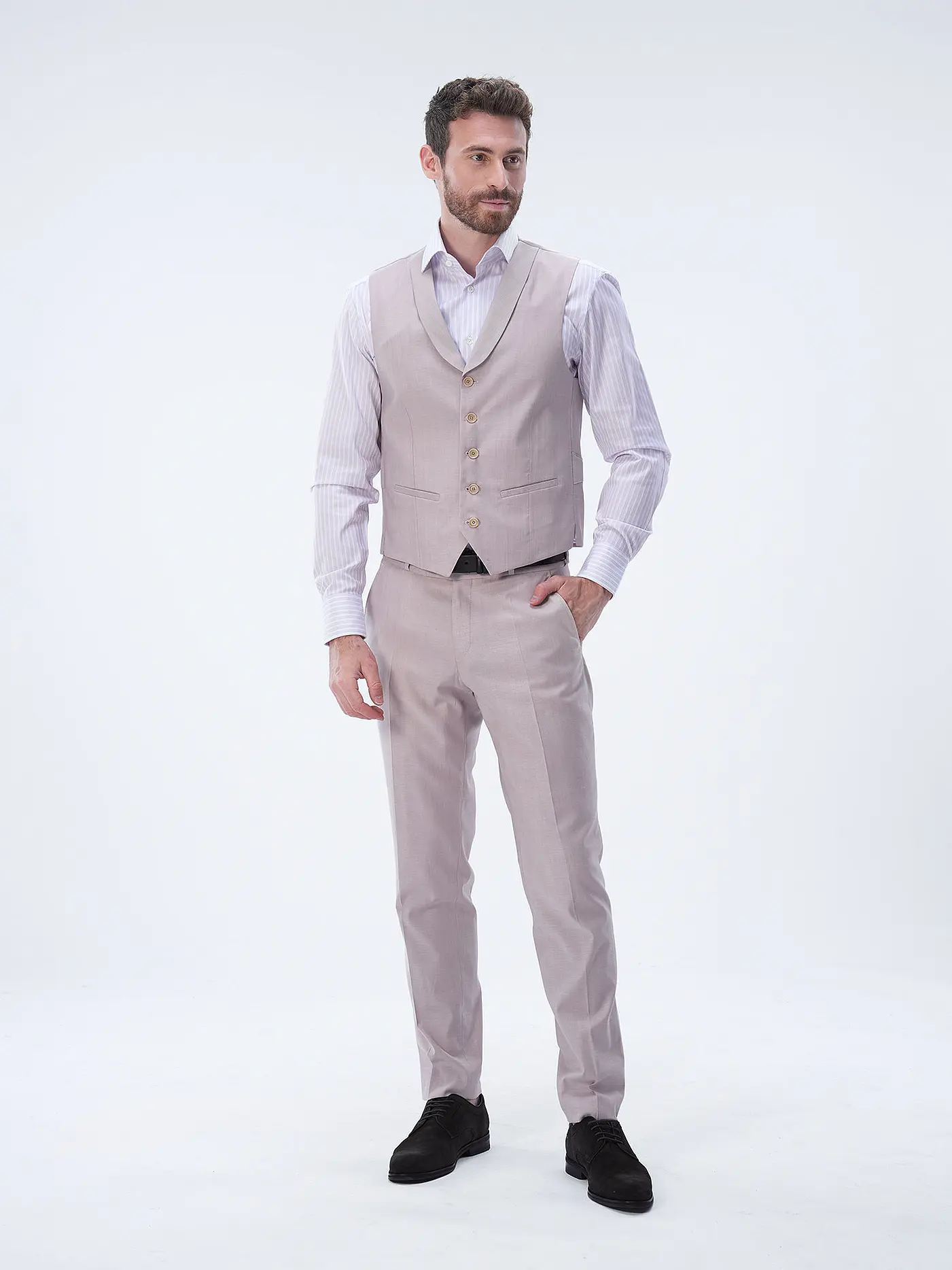 CG - CLUB OF GENTS | Anzugweste PADDY  | rosa