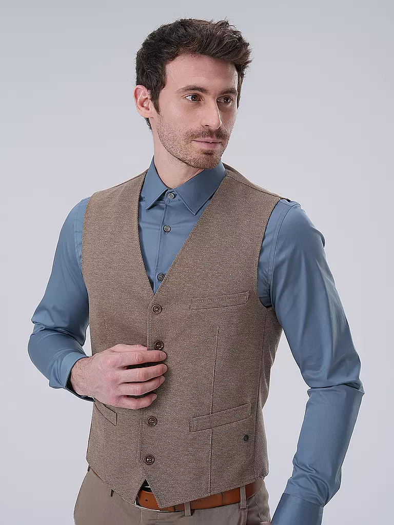 CG - CLUB OF GENTS | Gilet MOSELY | beige