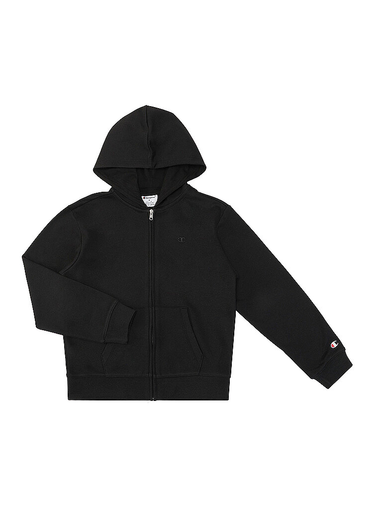 CHAMPION Mädchen Sweatjacke ICONS TONAL schwarz   152 baby