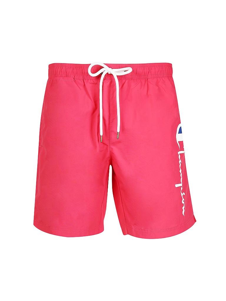 CHAMPION | Badeshorts | rot