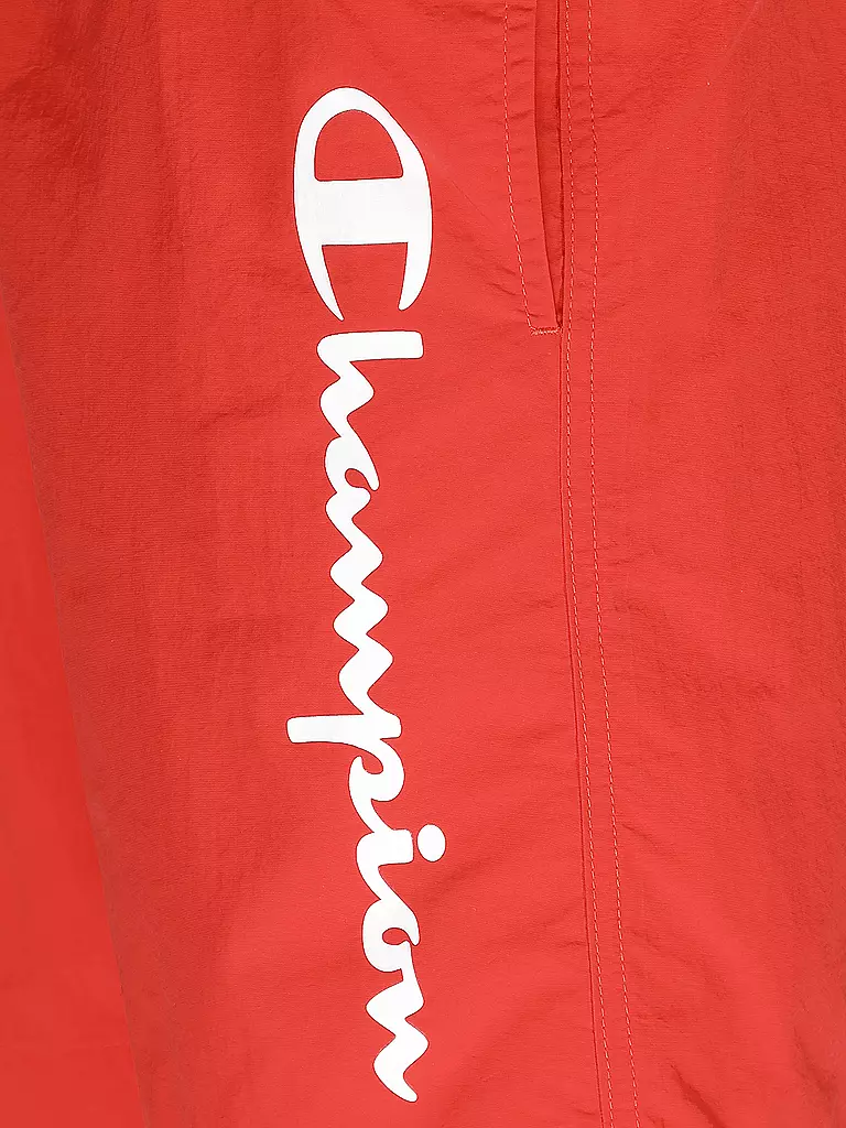 CHAMPION | Badeshorts | rot