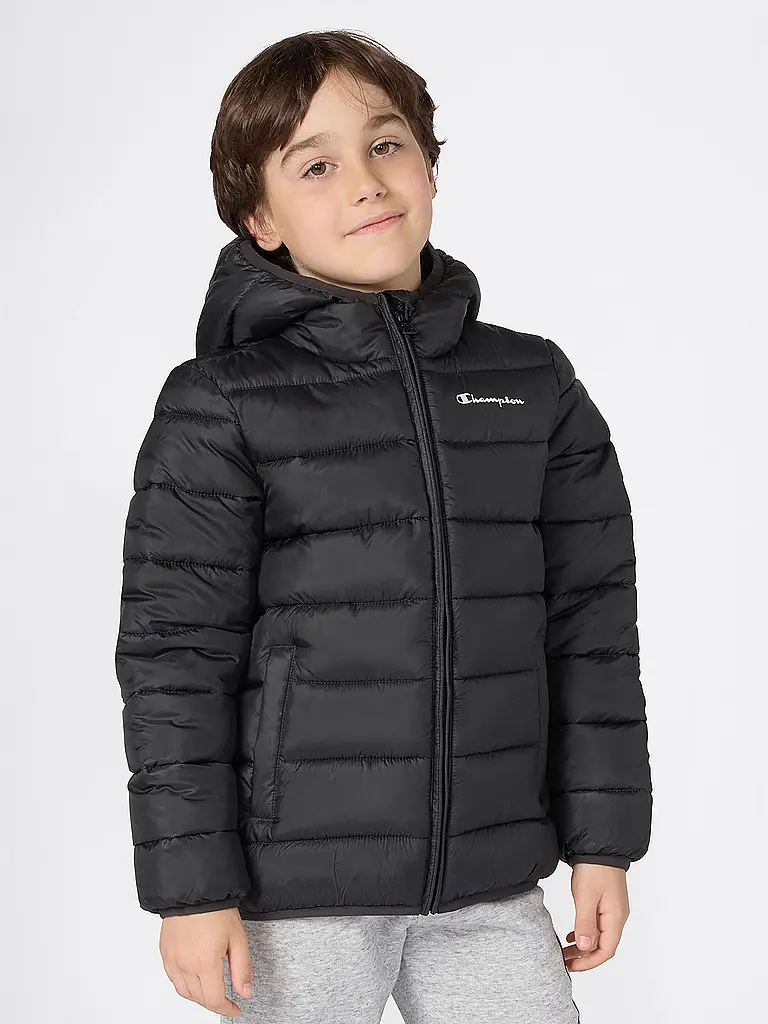 CHAMPION | Jungen Jacke  | schwarz