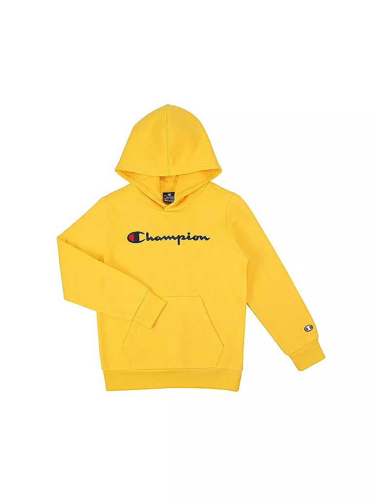 CHAMPION | Jungen Kapuzensweater - Hoodie | gelb