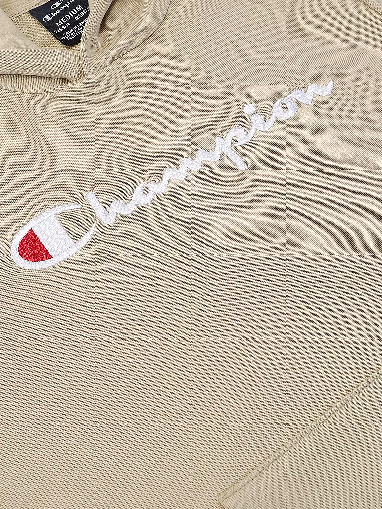 CHAMPION | Jungen Kapuzensweater - Hoodie | beige