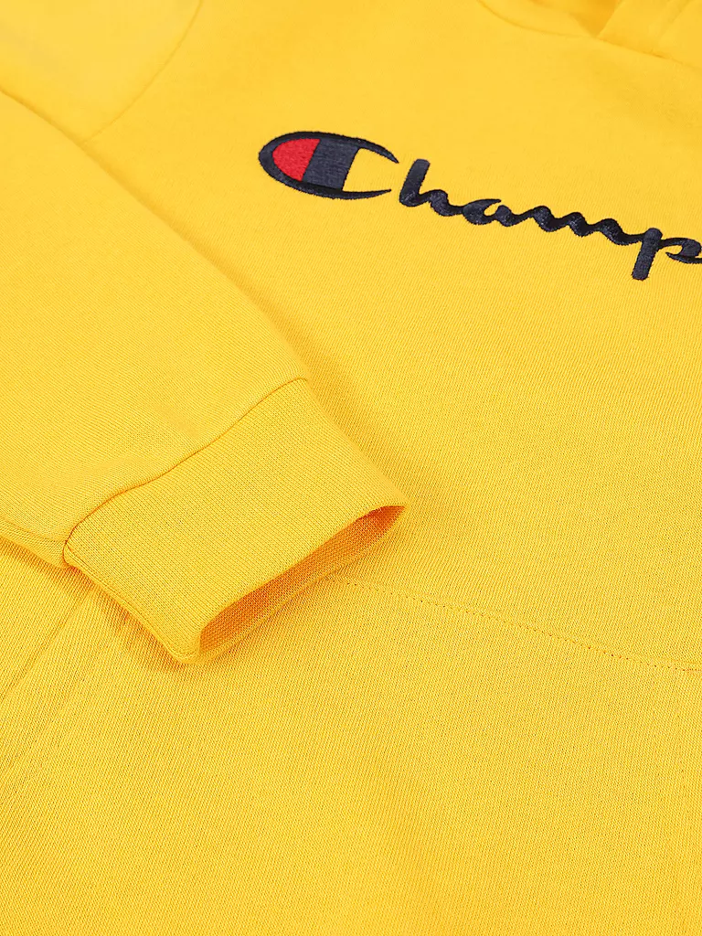 CHAMPION | Jungen Kapuzensweater - Hoodie | gelb