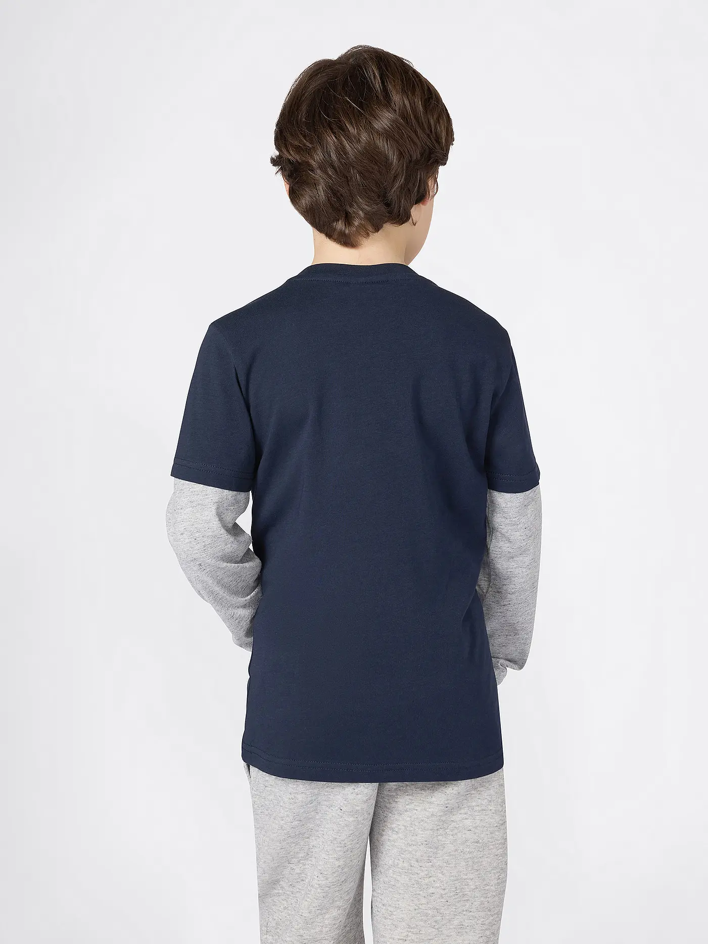 CHAMPION | Jungen Langarmshirt  | dunkelblau