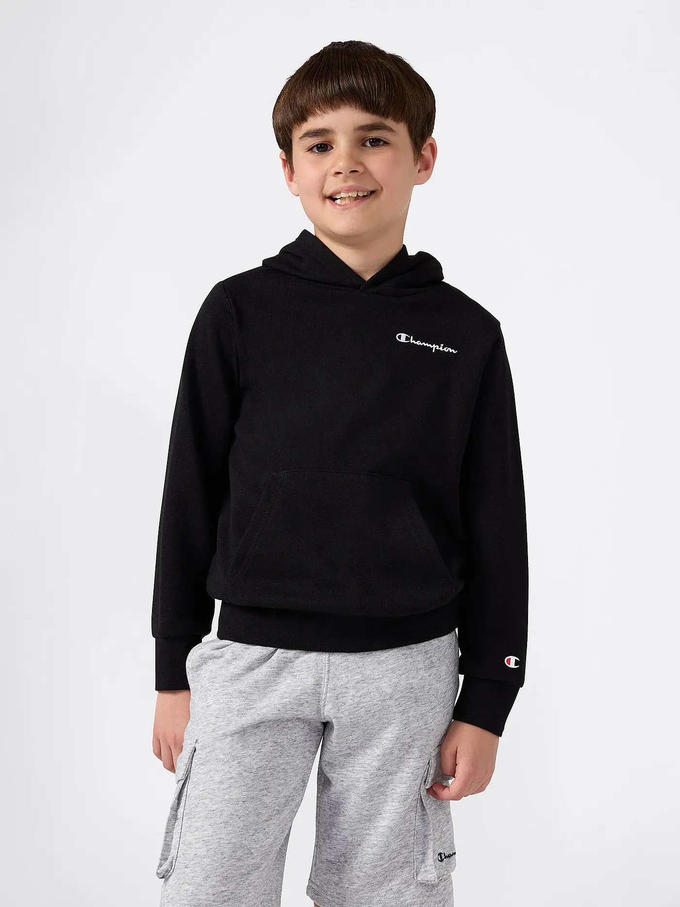 CHAMPION | Jungen Sweater | schwarz