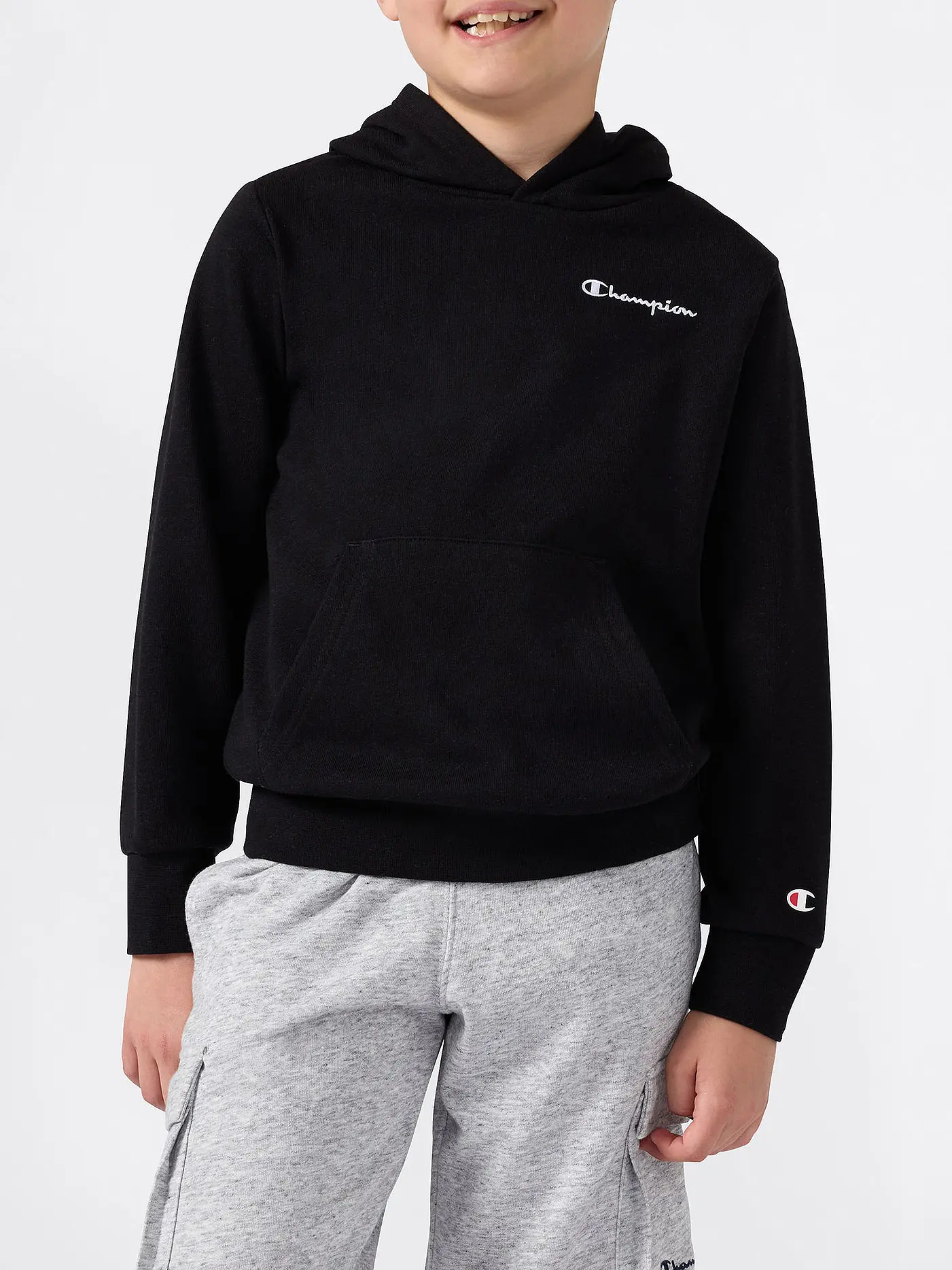 CHAMPION | Jungen Sweater | schwarz