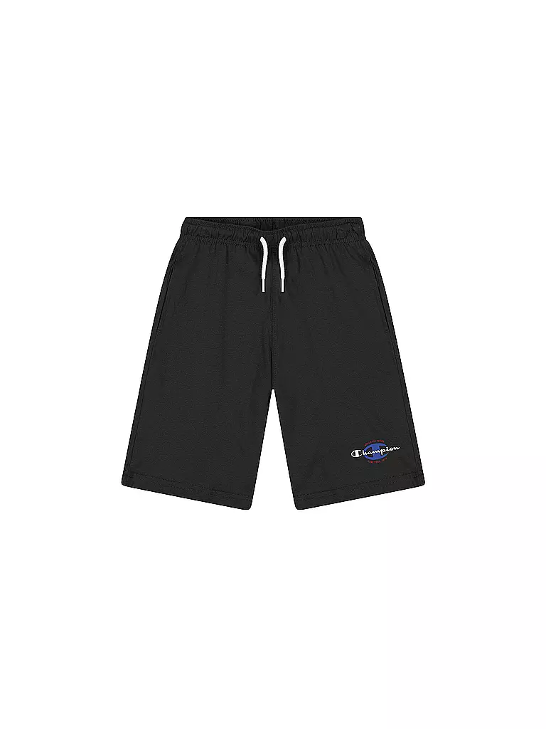 CHAMPION | Jungen Sweatshorts | schwarz