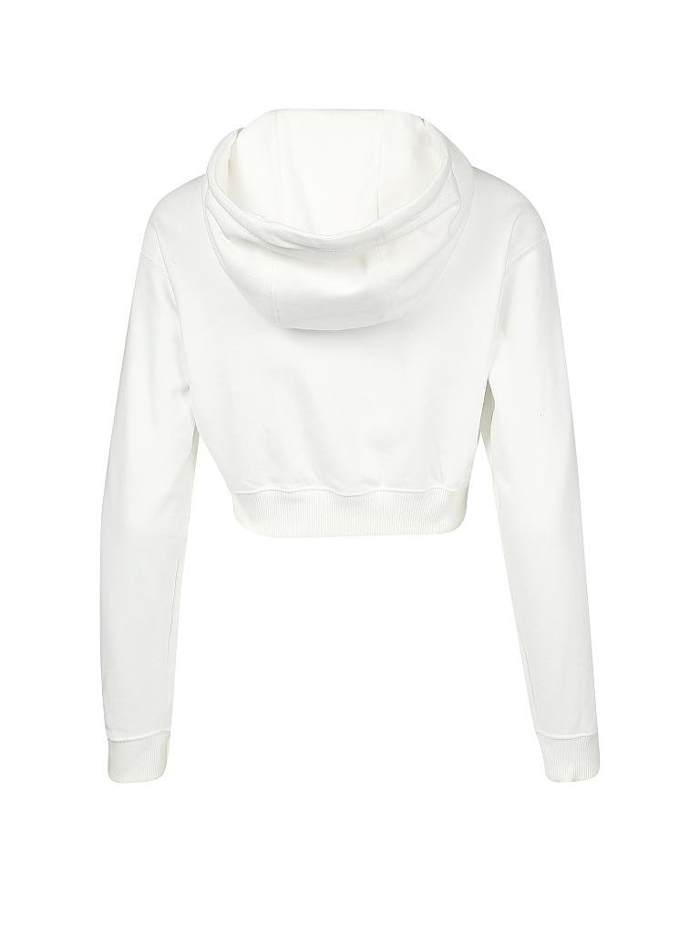 CHAMPION | Kapuzensweater - Hoodie Cropped Fit | weiß