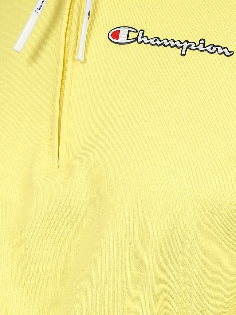 CHAMPION | Kapuzensweater - Hoodie Cropped Fit | gelb