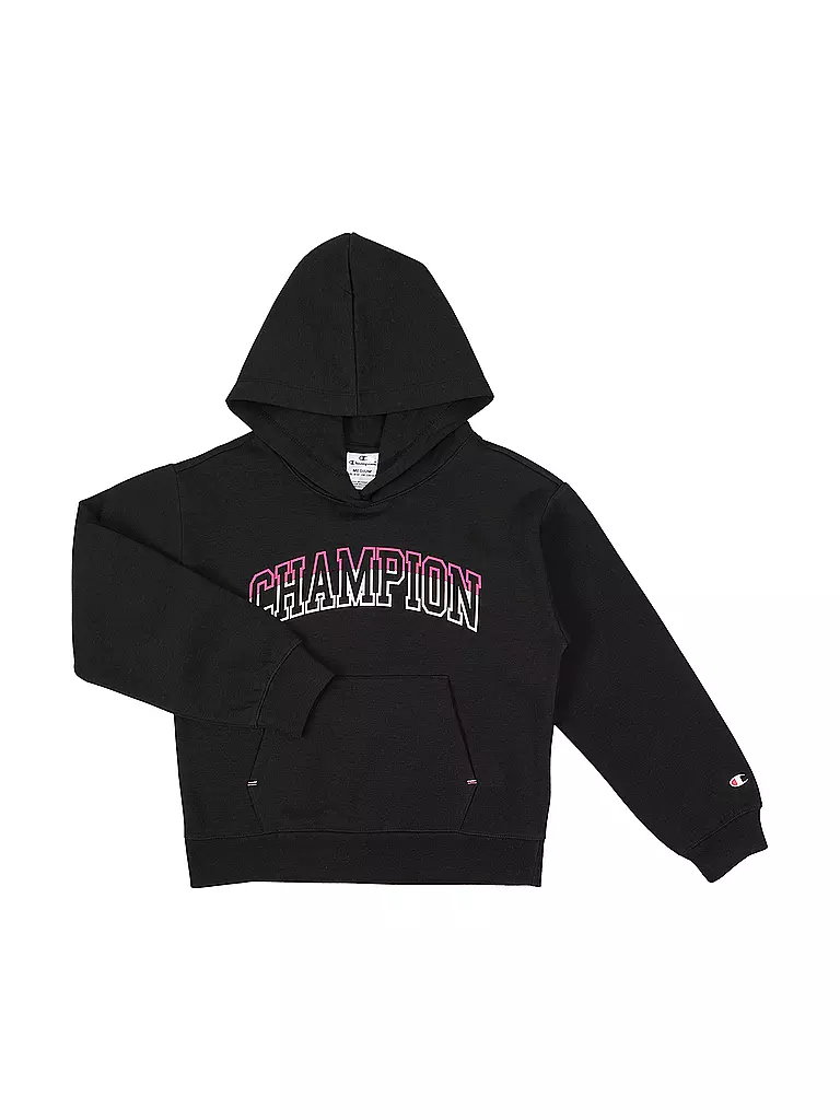 CHAMPION | Mädchen Kapuzenpullover - Hoodie | schwarz