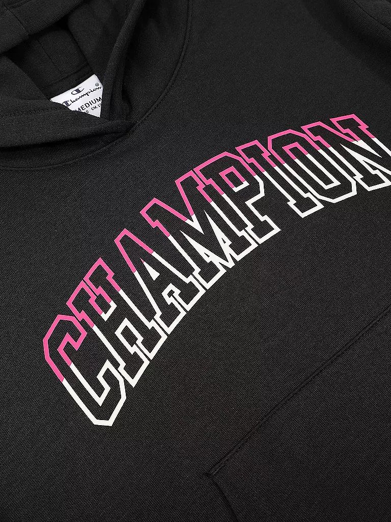 CHAMPION | Mädchen Kapuzenpullover - Hoodie | schwarz