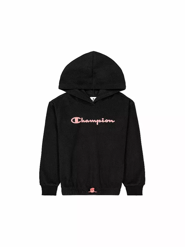 CHAMPION | Mädchen Kapuzensweater - Hoodie  | schwarz