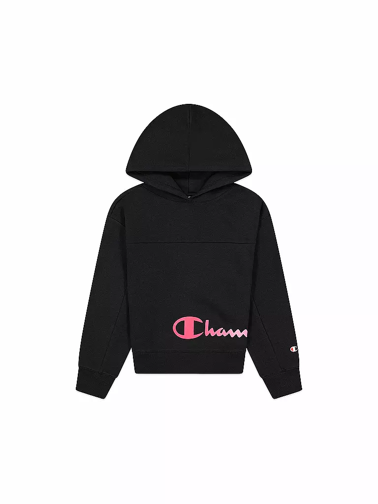 CHAMPION | Mädchen Kapuzensweater - Hoodie | schwarz