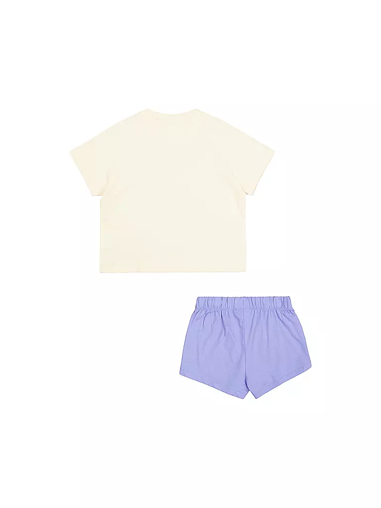 CHAMPION | Mädchen Set 2-teilig T-Shirt und Shorts | schwarz