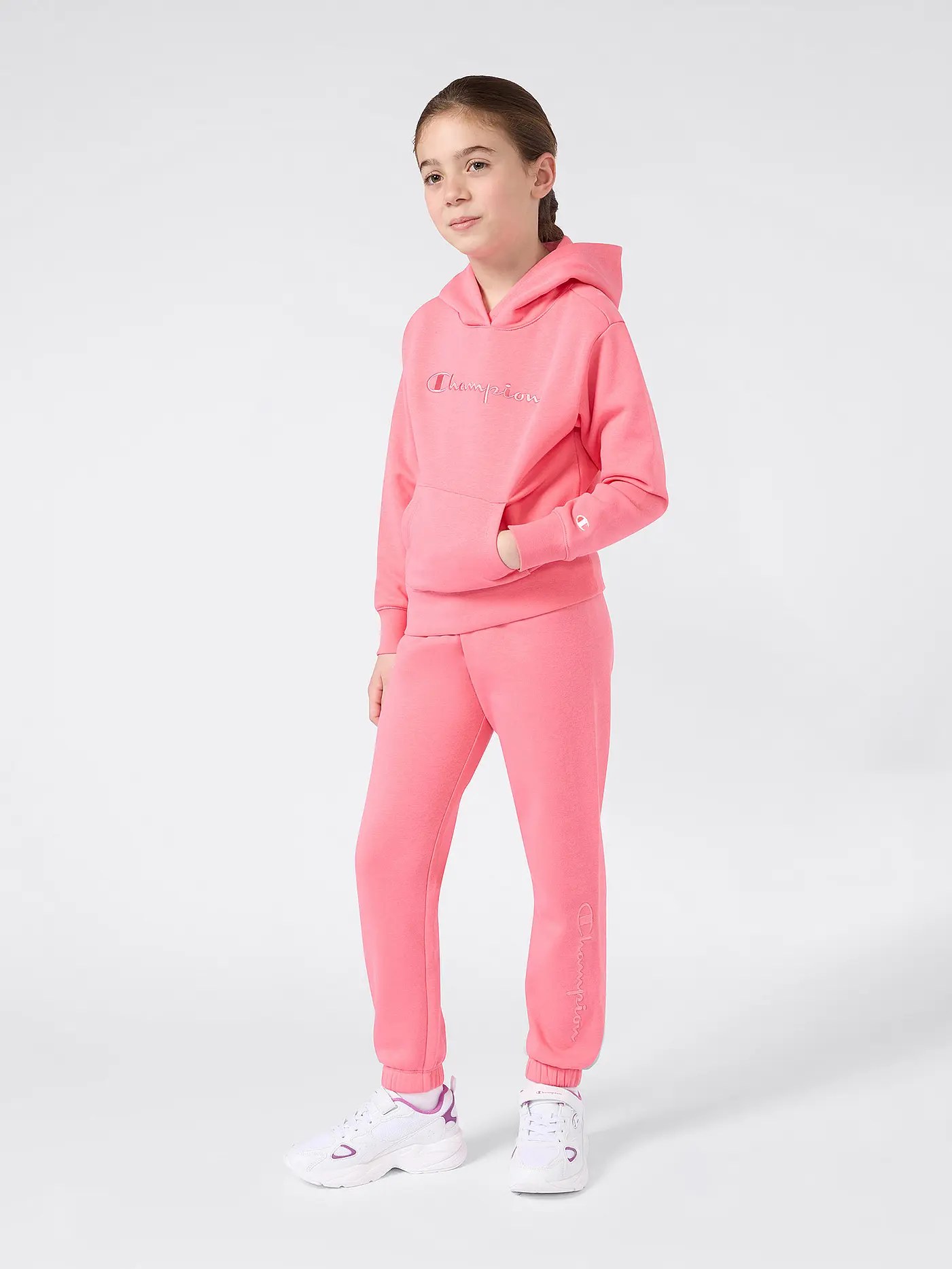 CHAMPION | Mädchen Sweater  | koralle