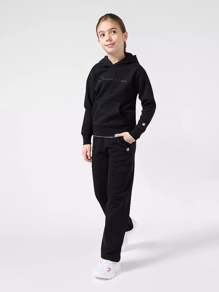 CHAMPION | Mädchen Sweater  | schwarz