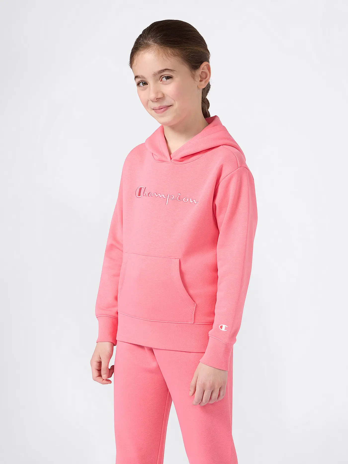 CHAMPION | Mädchen Sweater  | koralle