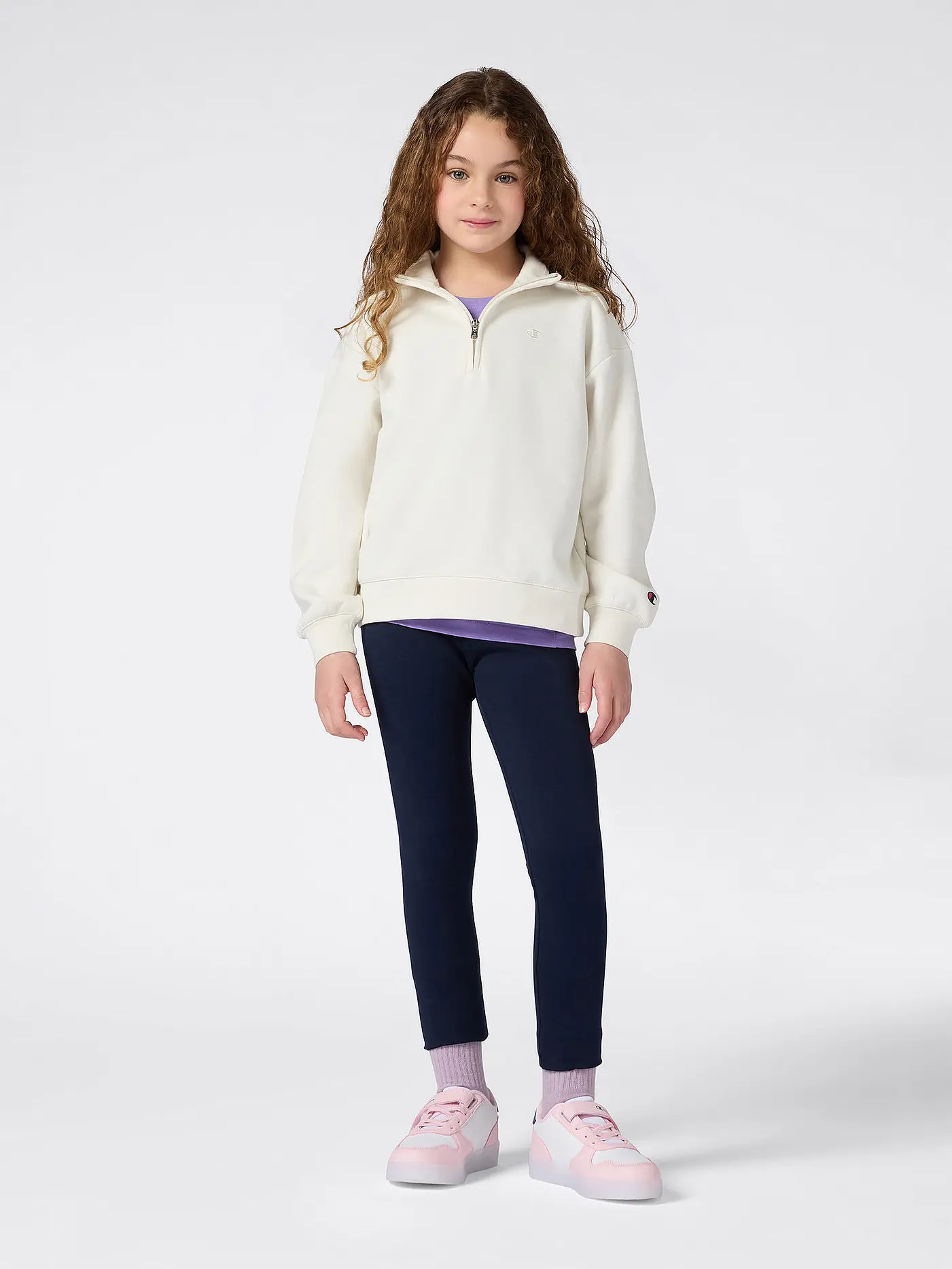 CHAMPION | Mädchen Sweater | creme