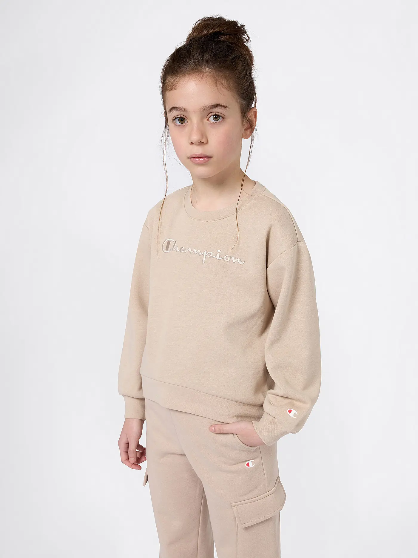 CHAMPION | Mädchen Sweater | beige