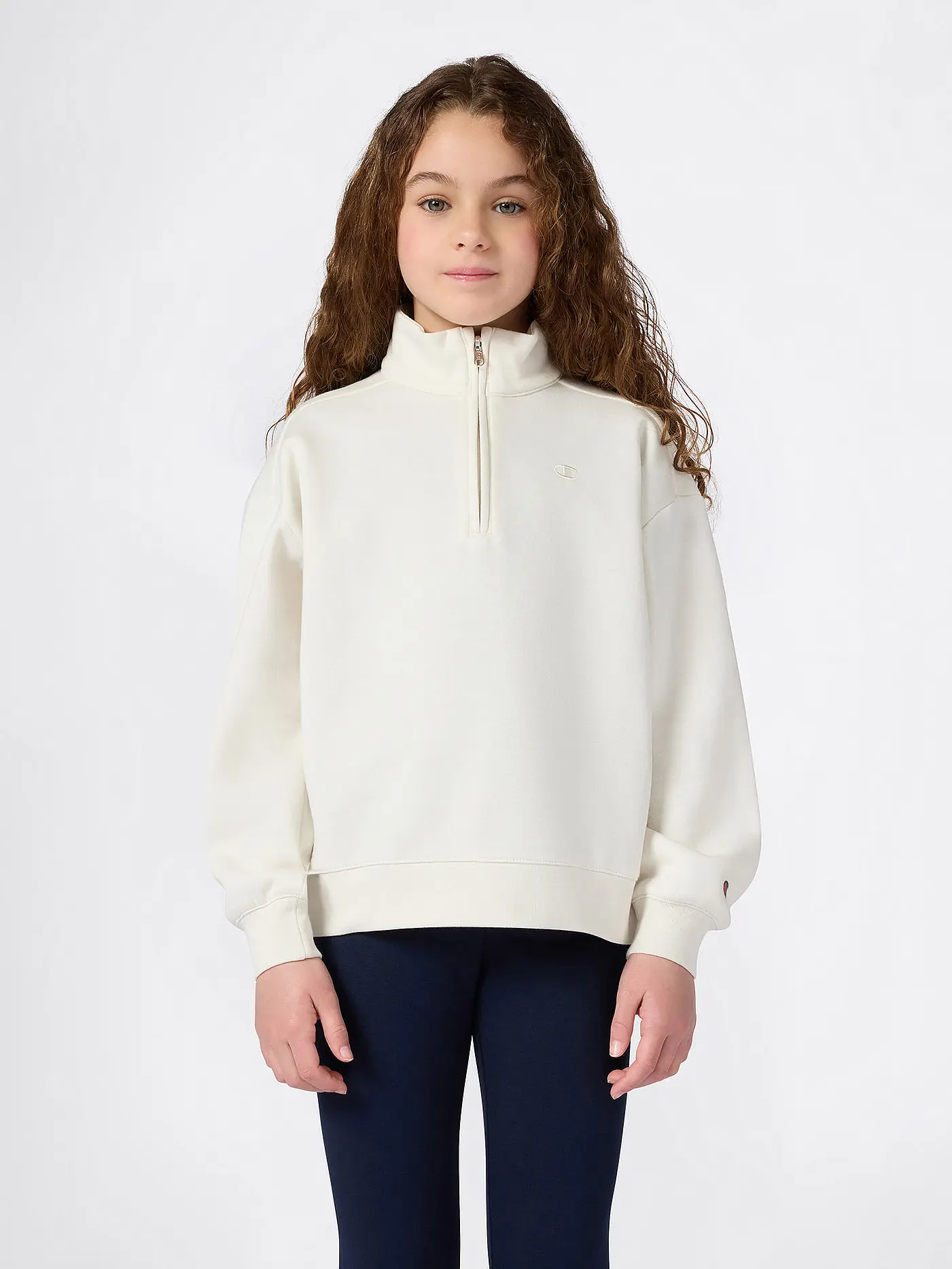 CHAMPION | Mädchen Sweater | creme